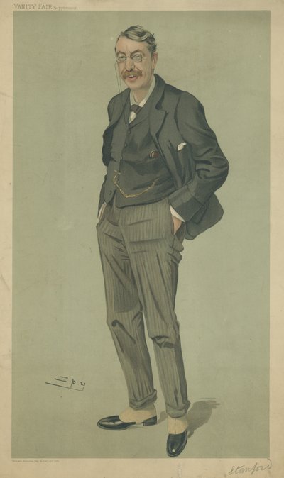 Sir Charles Stanford by Leslie Matthew Ward